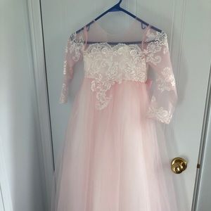 Flower Girl, Size 4 Full length gown